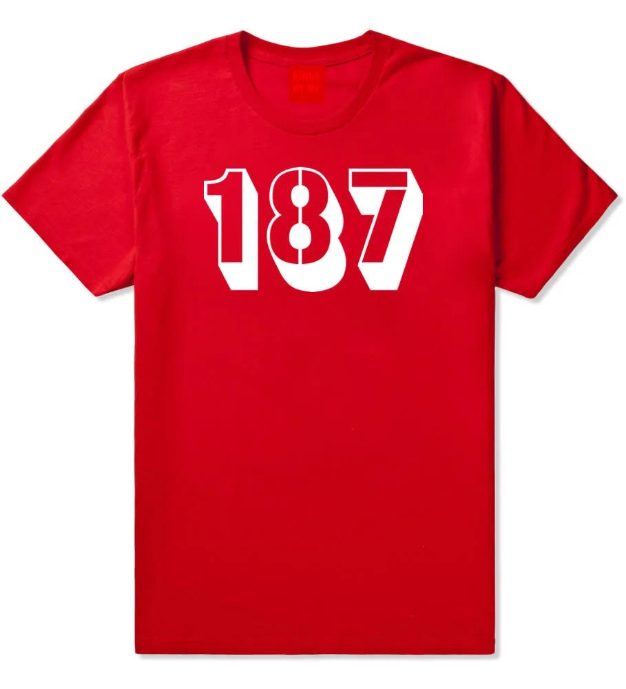 187 Homicide Police Code T-Shirt