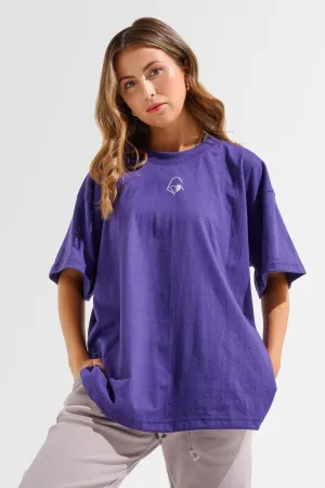 Adapt Oversized Tee - Purple