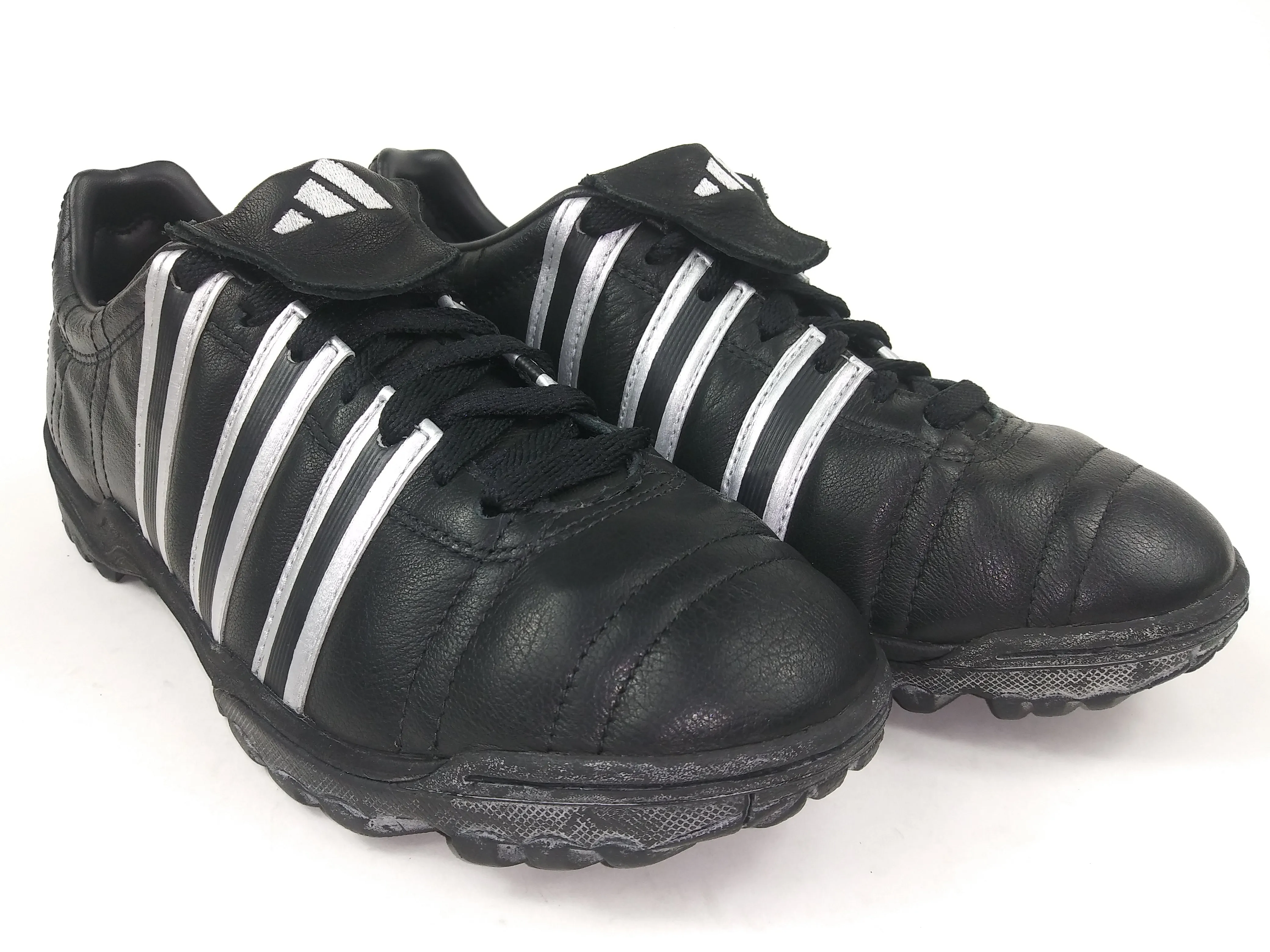 Adidas Rialto Black Grey Turf Shoes