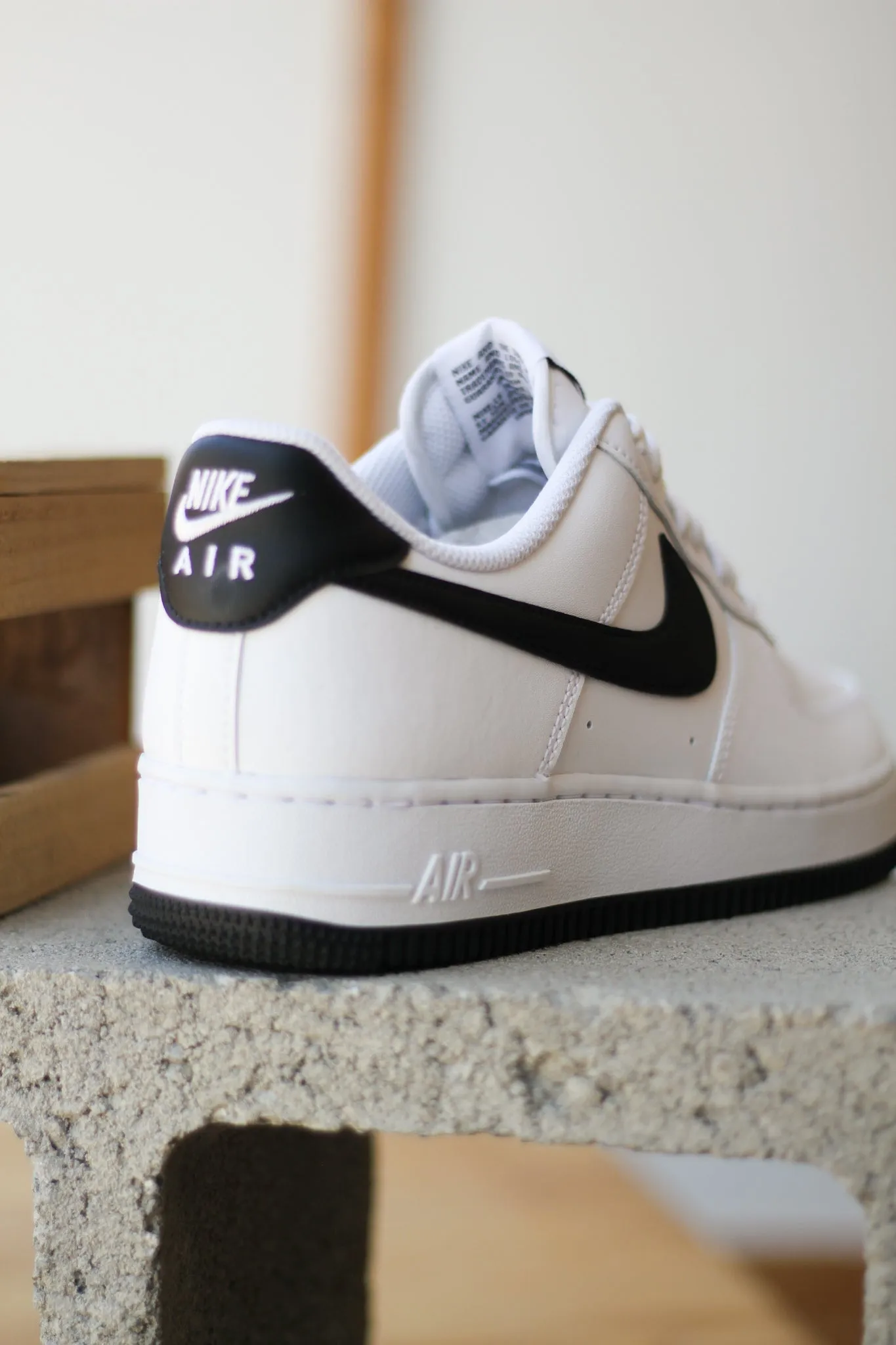 AIR FORCE 1 '07 "WHITE/BLACK"