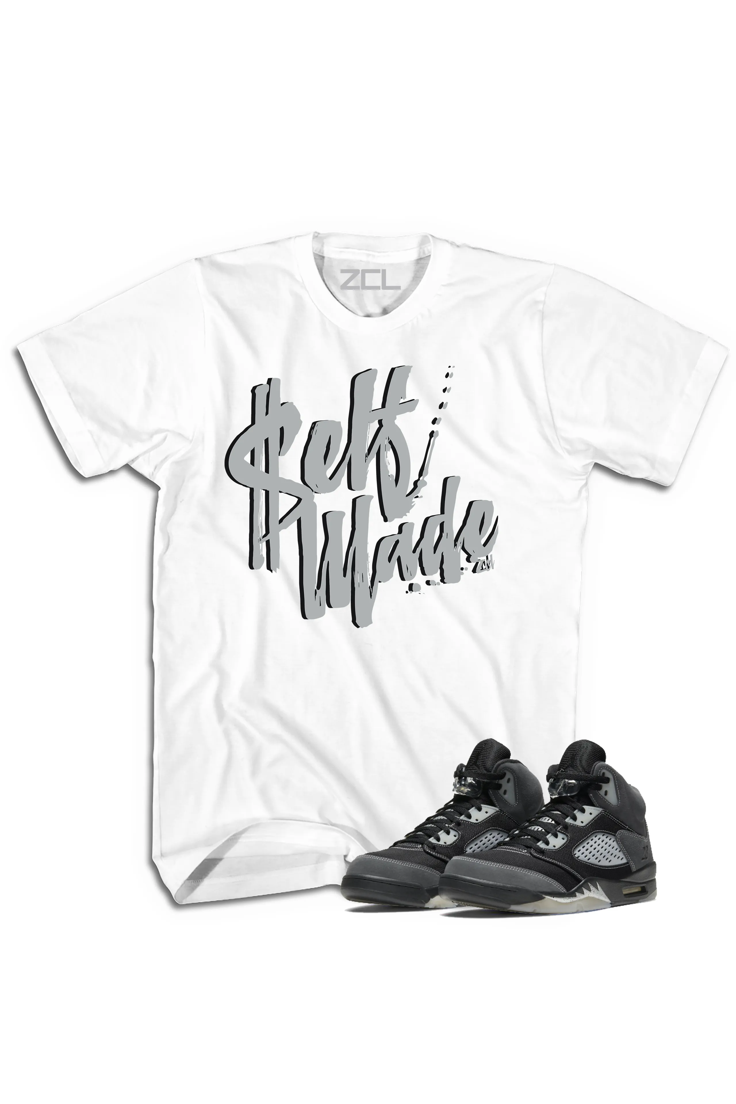 Air Jordan 5 "Self Made" Tee (Anthracite)