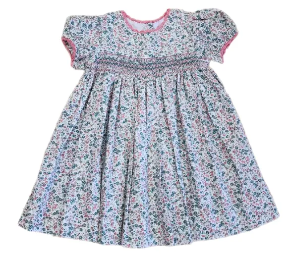 Amelie Smocked Dress - Highgrove Floral