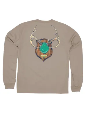 Antler Mount Long Sleeve Tee - Sand