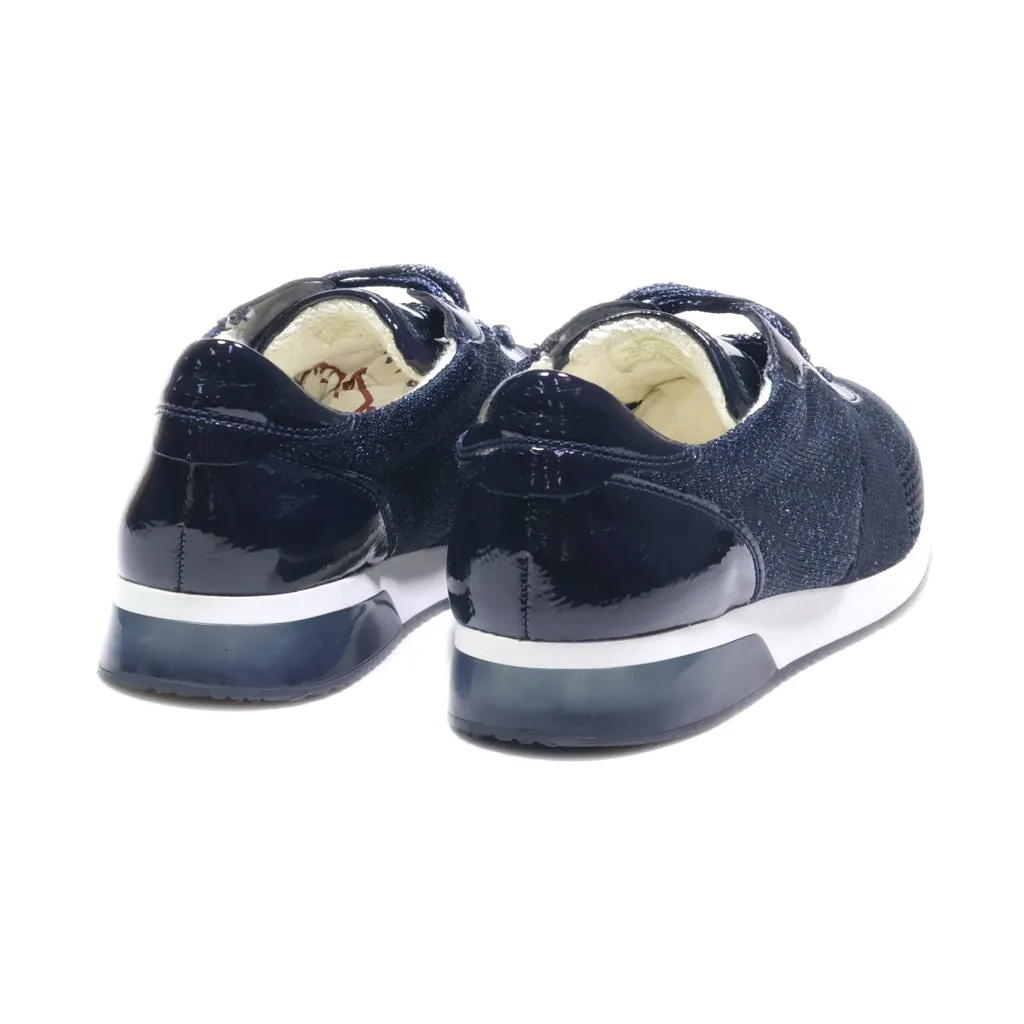 Ara Low-Top Sneakers Fabric Blue Colour For Women