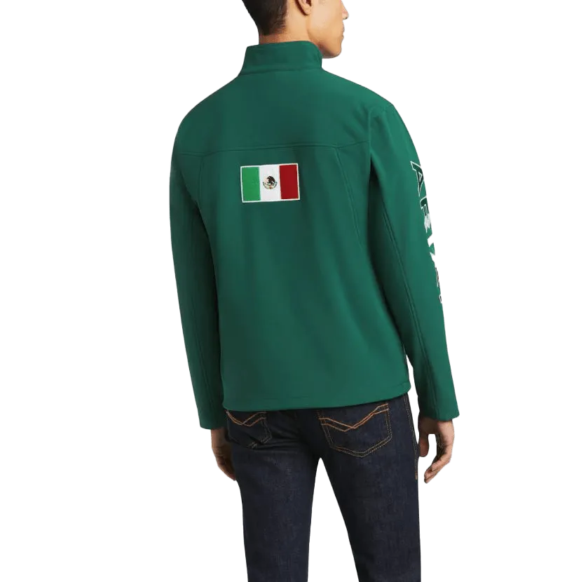 Ariat Men's Mexico New Team Verde Softshell Jacket