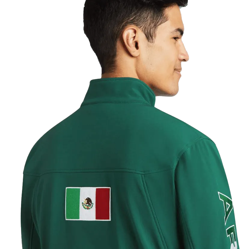 Ariat Men's Mexico New Team Verde Softshell Jacket