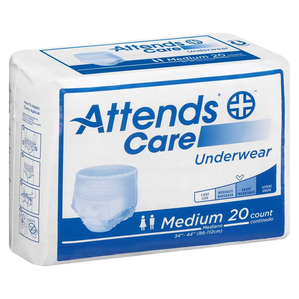 Attends Care APV20 Adult Absorbent Underwear Bag of 20