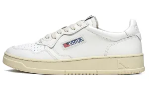 Autry Medalist Leather, Low, White