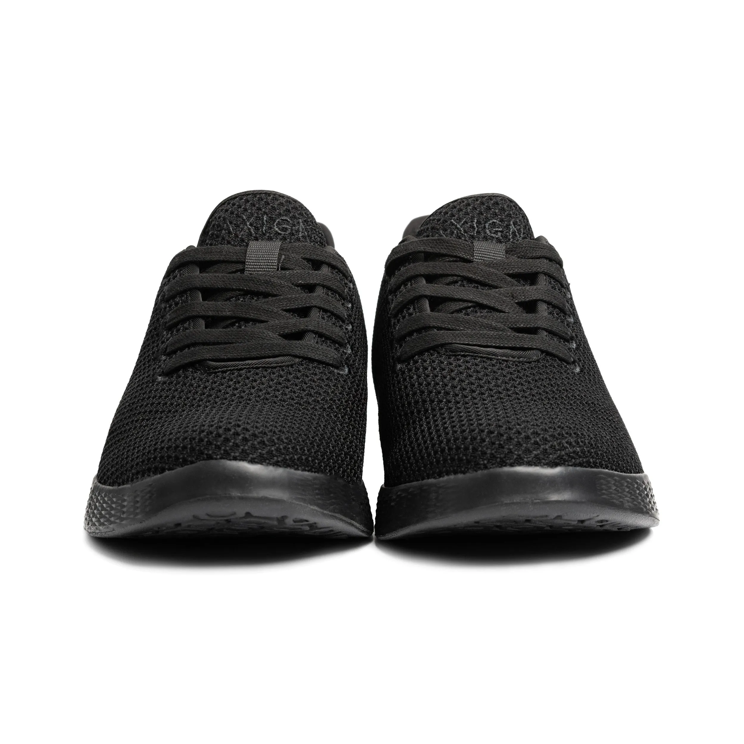 Axign River Lightweight Casual Orthotic Shoe - Full Black