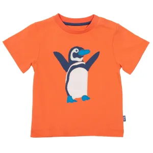 Beach penguin t-shirt