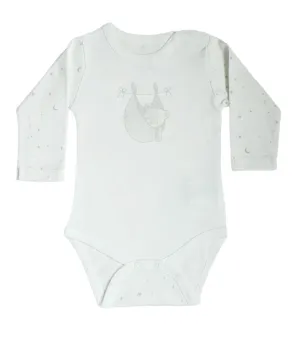 Bebetto Long Sleeve Bodysuit Bear Grey (0-12mths)