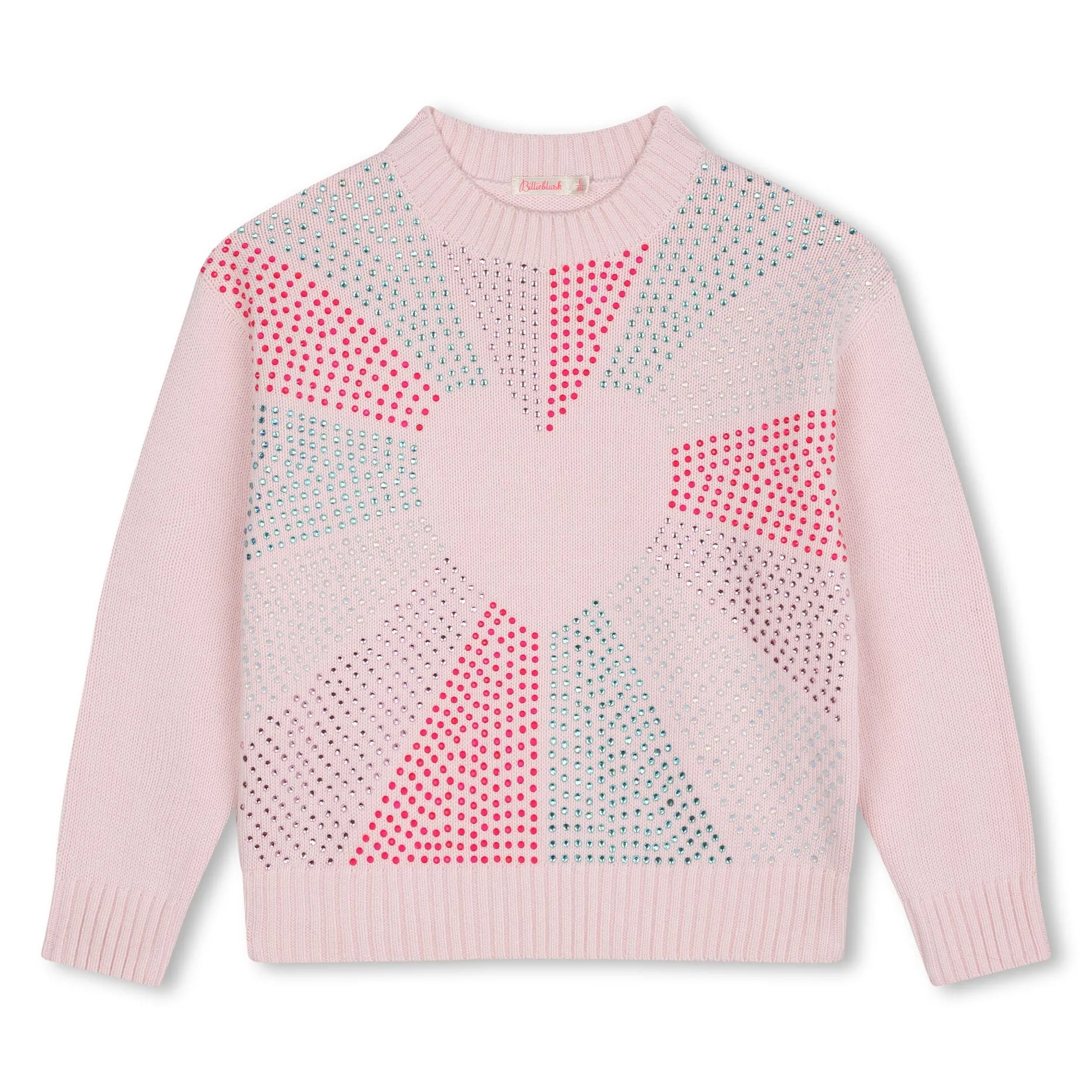 Billieblush Heart Knit Sweater