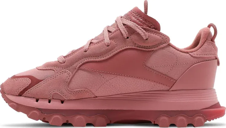 cardi b x wmns classic leather 'sandy rose' Reebok sneakers, pink