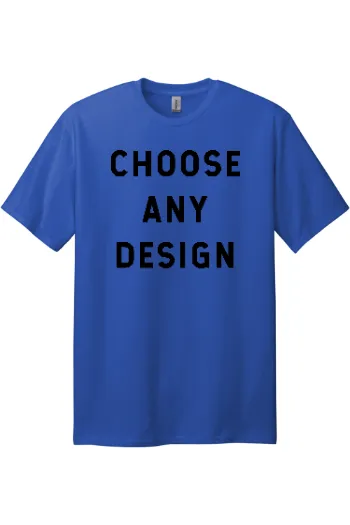 Choose Any Design - Tall Style T-Shirt