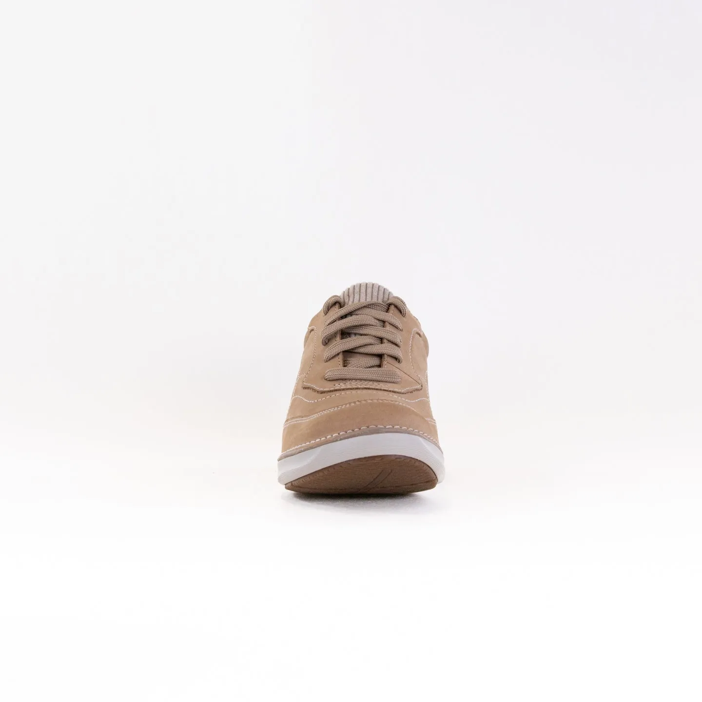 Clarks Appley Tie (Women's) - Sand Nubuck