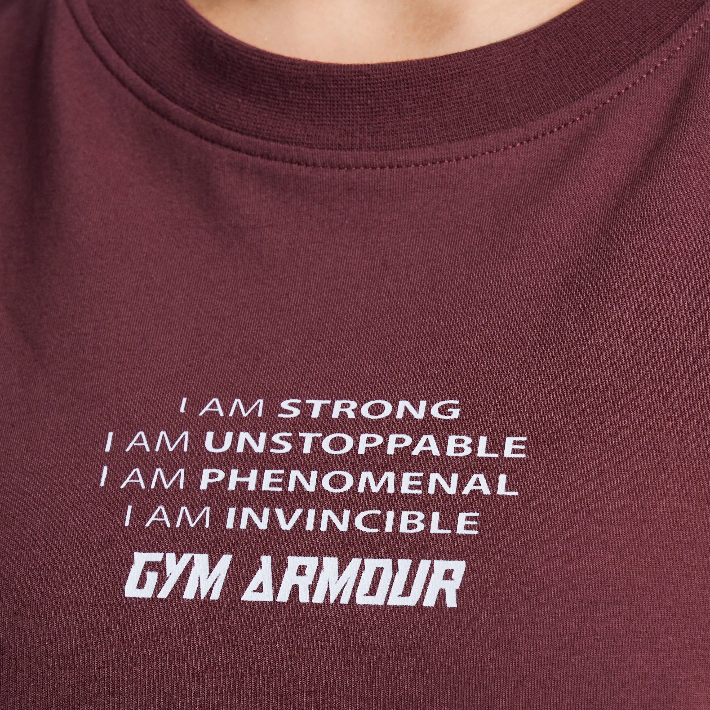 GA Unstoppable Tee (Maroon)