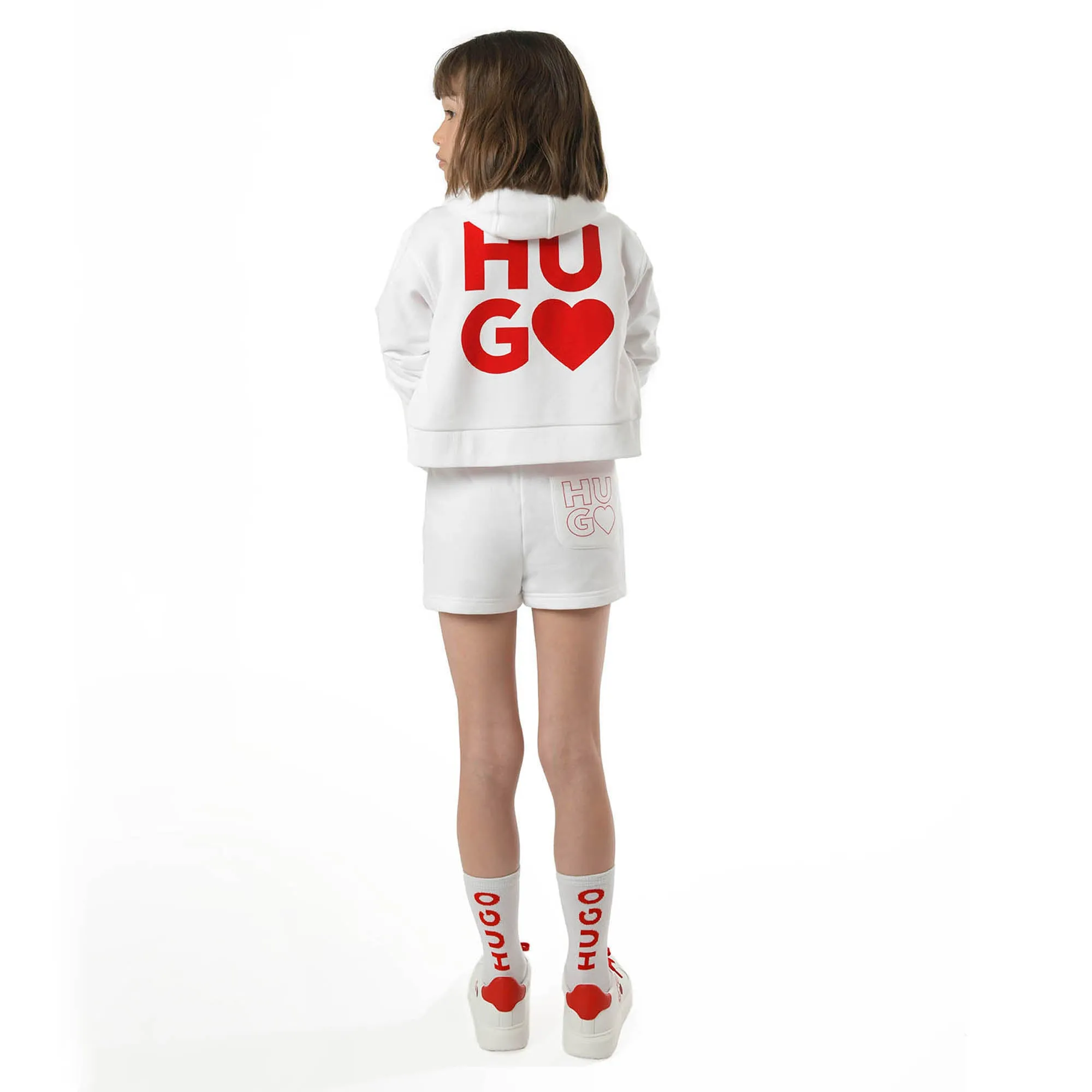 Hugo White Sweatshirt