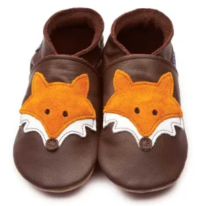 Inch Blue Mr Fox Chocolate Shoes