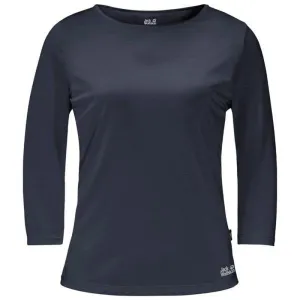 Jack Wolfskin JWP Women's 3/4 T-Shirt - Night Blue