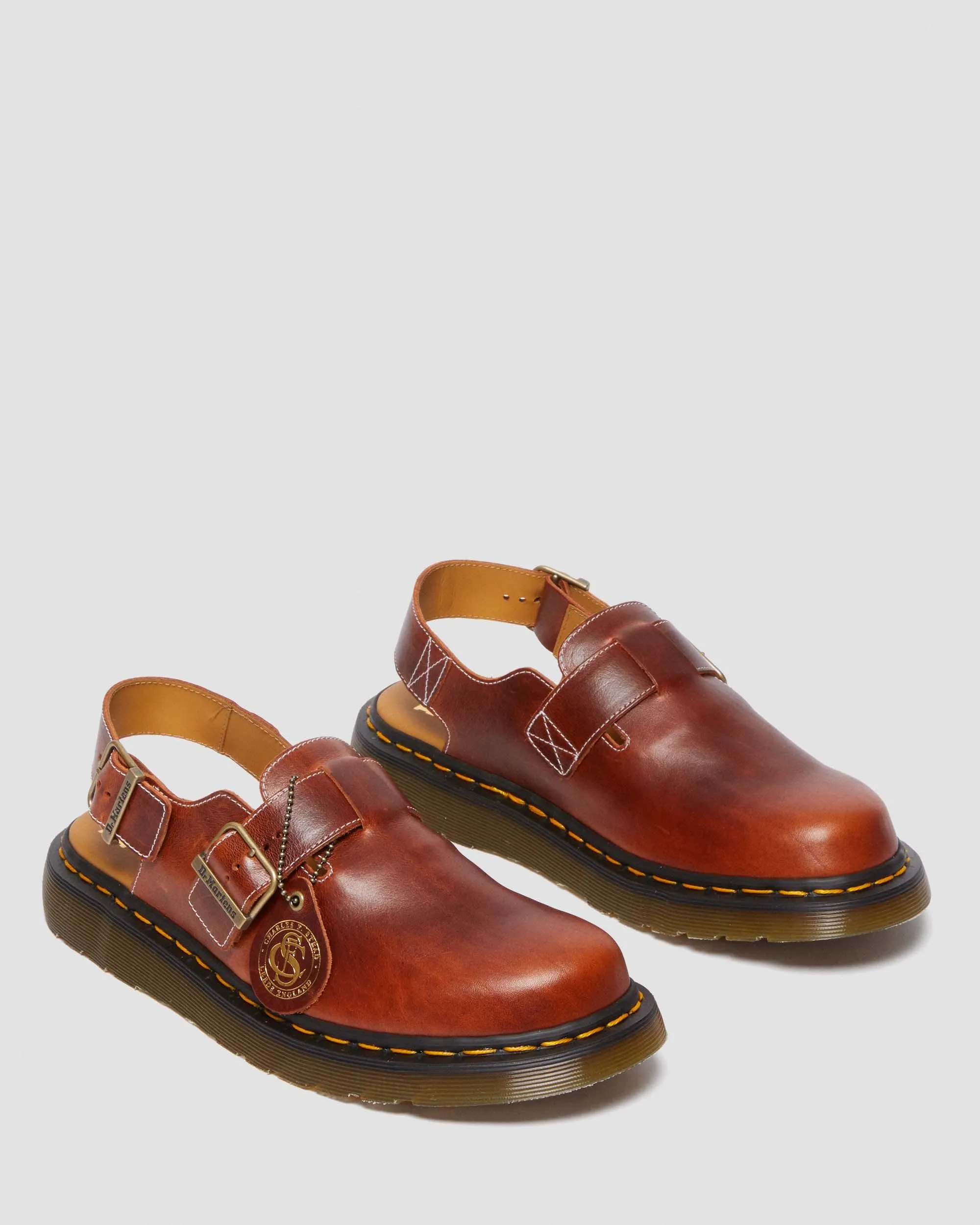 Jorge Made in England Classic Leather Slingback Mules Made in England Dr. Martens