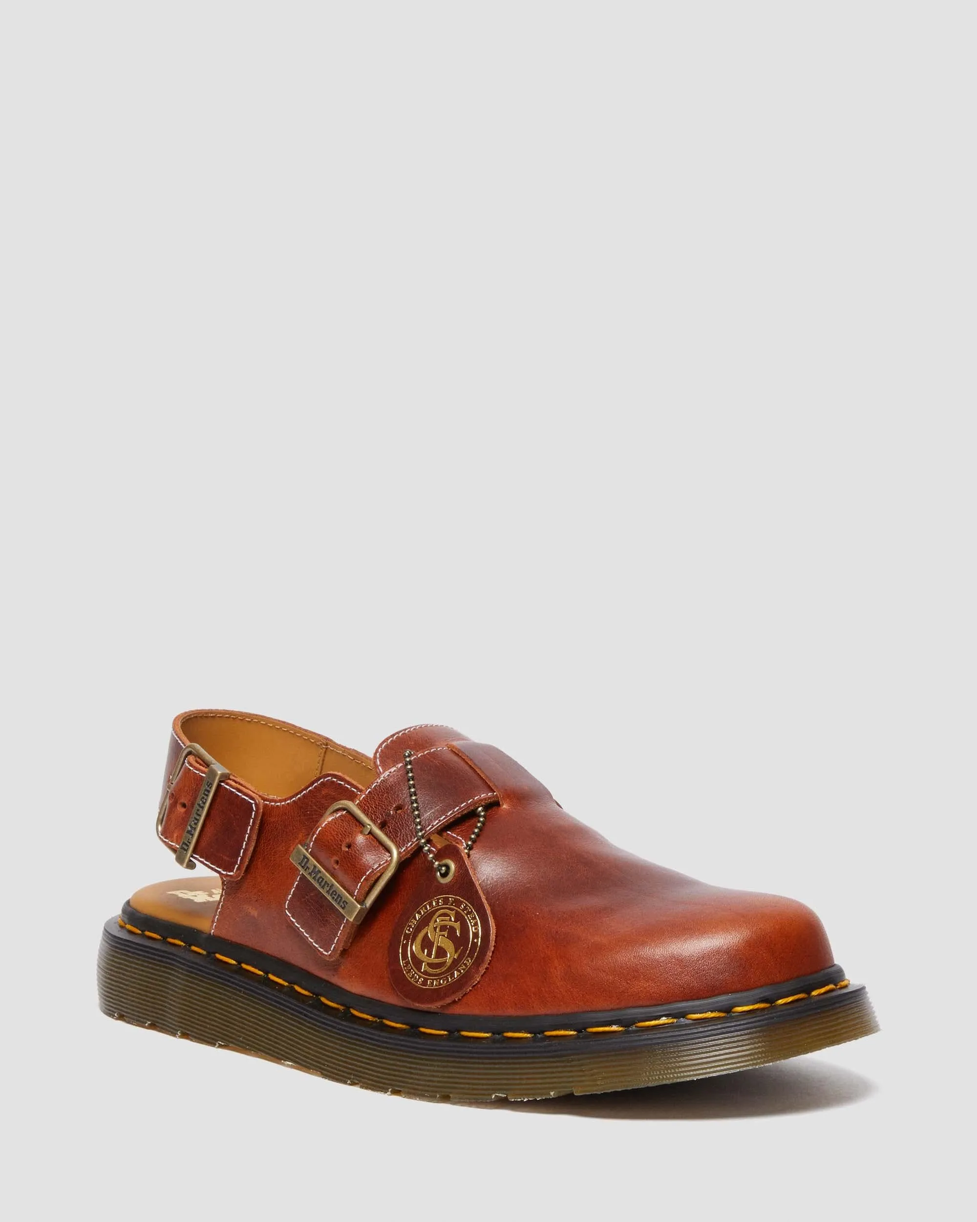 Jorge Made in England Classic Leather Slingback Mules Made in England Dr. Martens