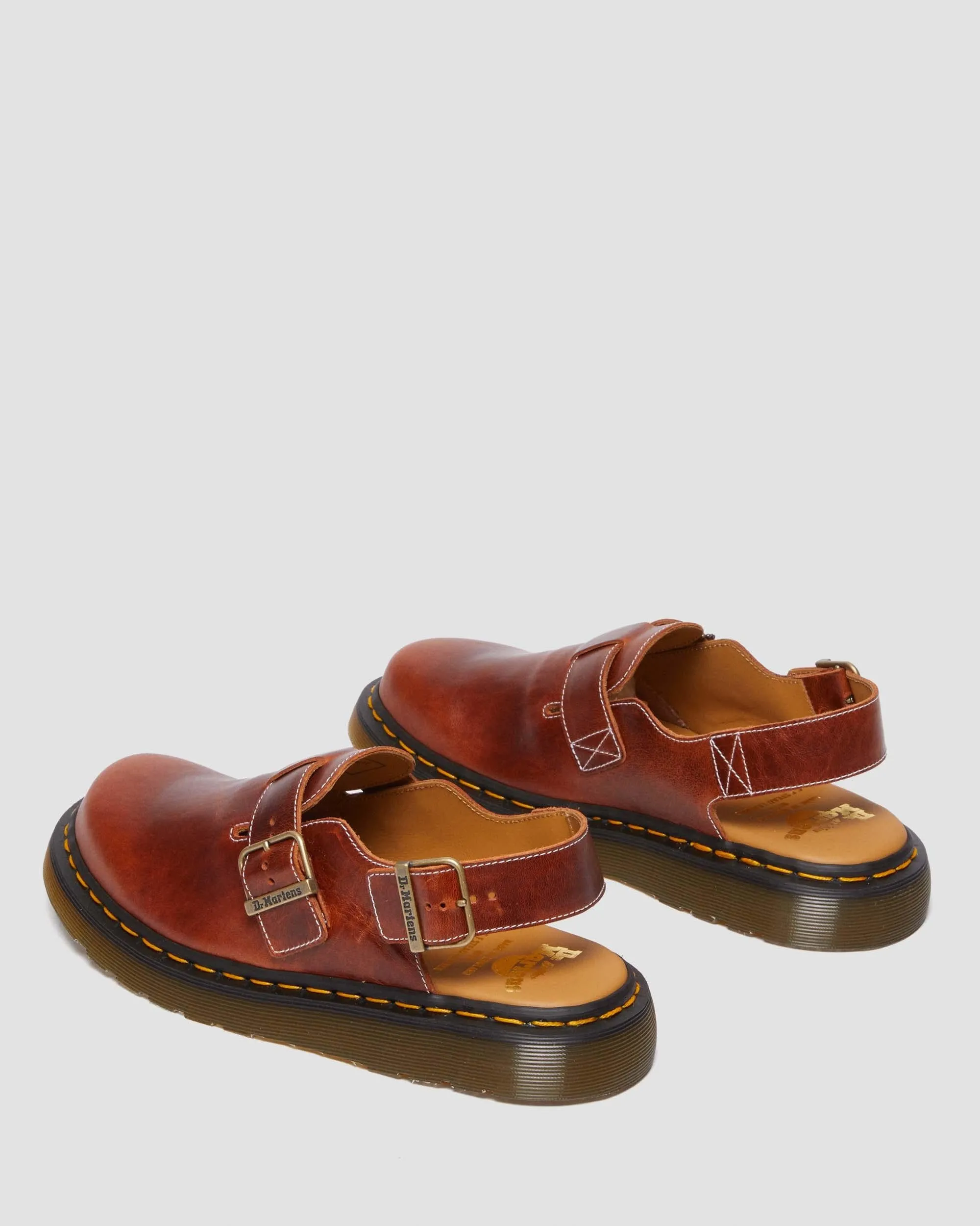 Jorge Made in England Classic Leather Slingback Mules Made in England Dr. Martens