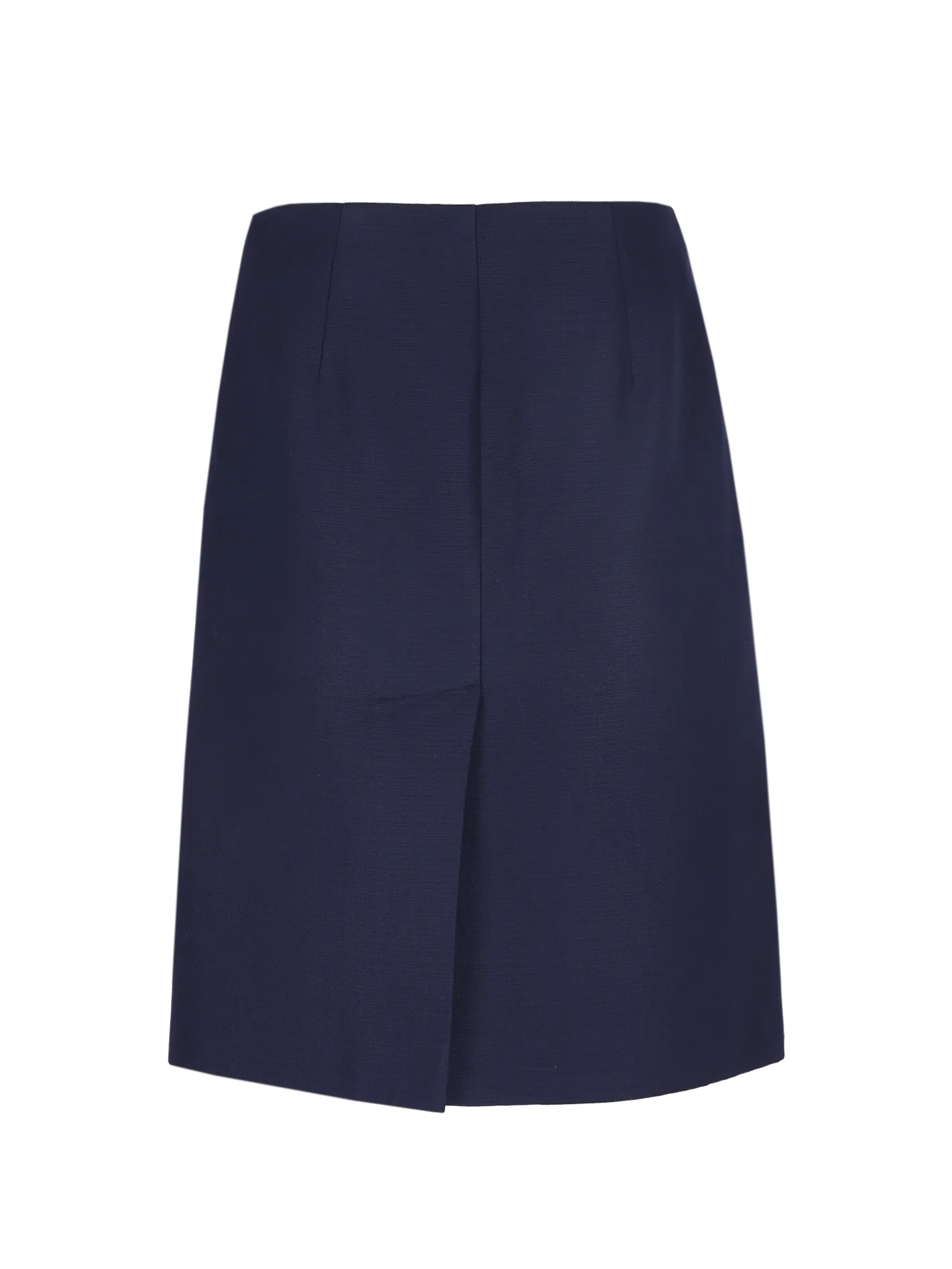 knee-length pencil skirt