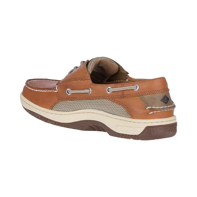 Men's Billfish 3-Eye Boat Shoe Dark Tan