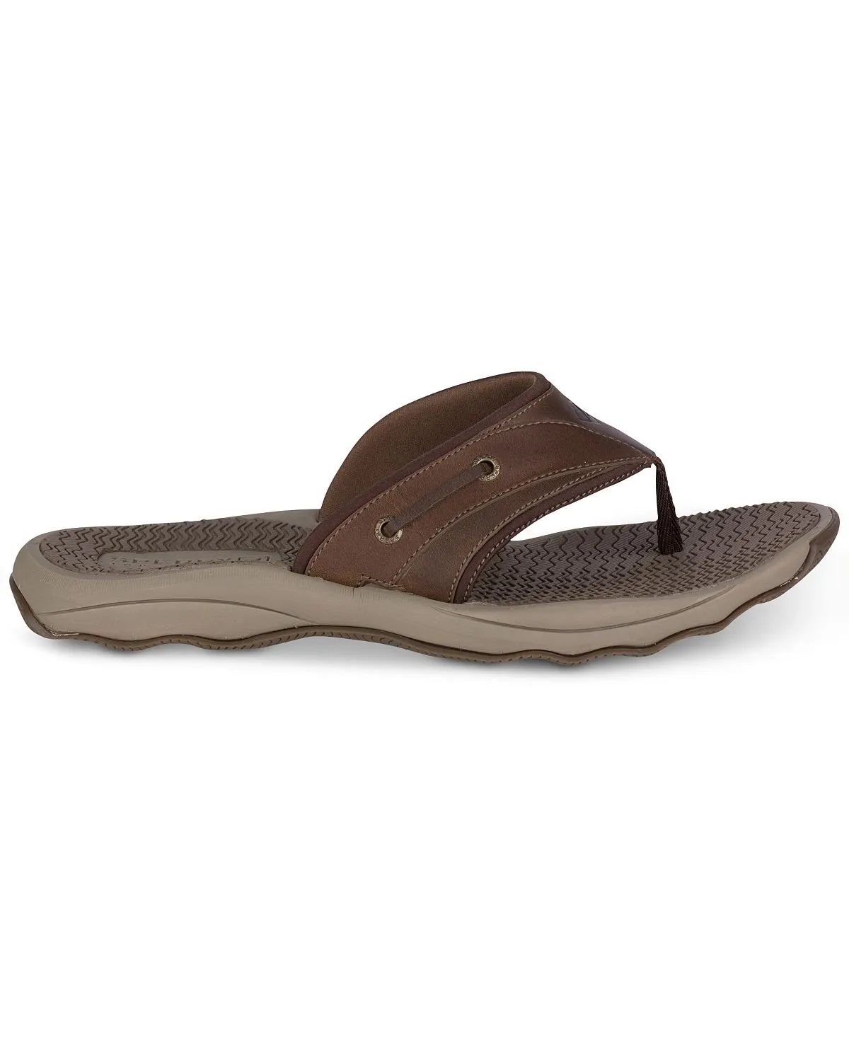 Men's outerbanks Sperry strappy sandals, brown