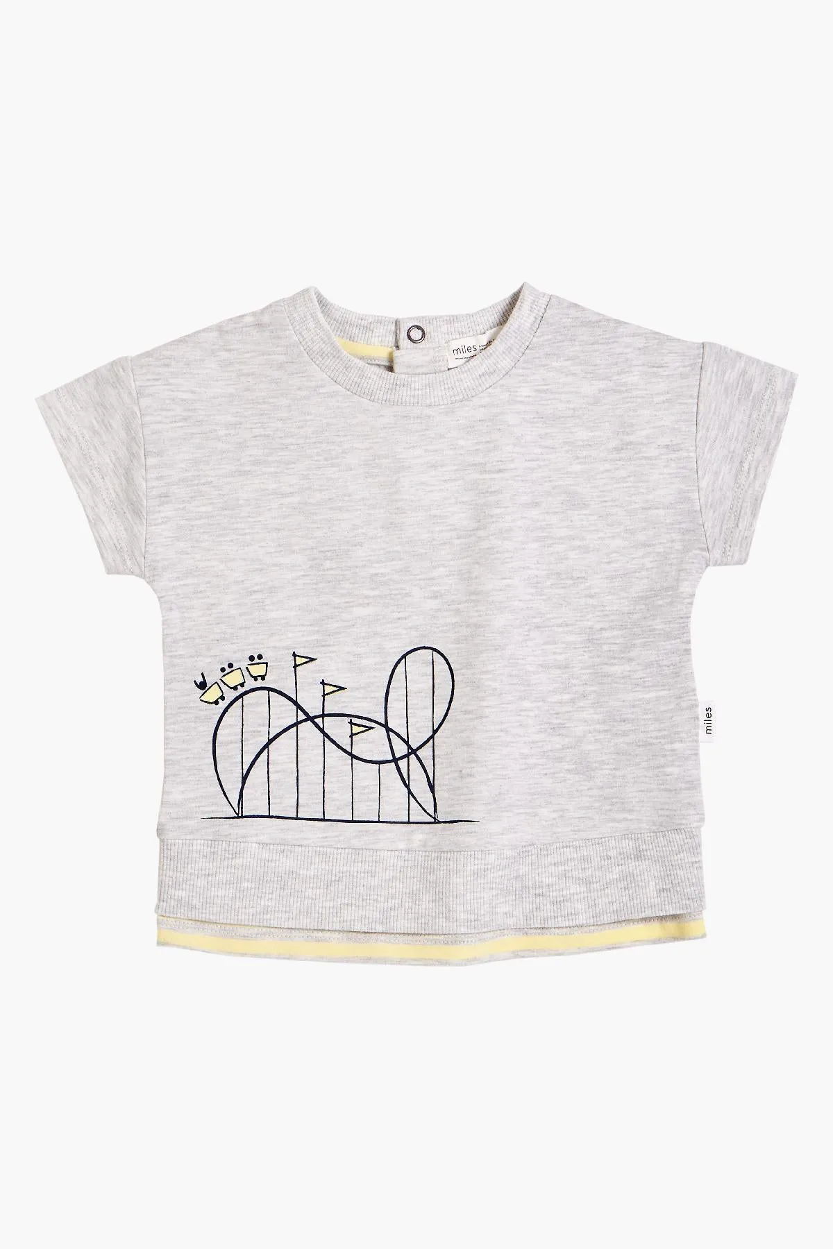 Miles Baby Roller Coaster Kids Shirt