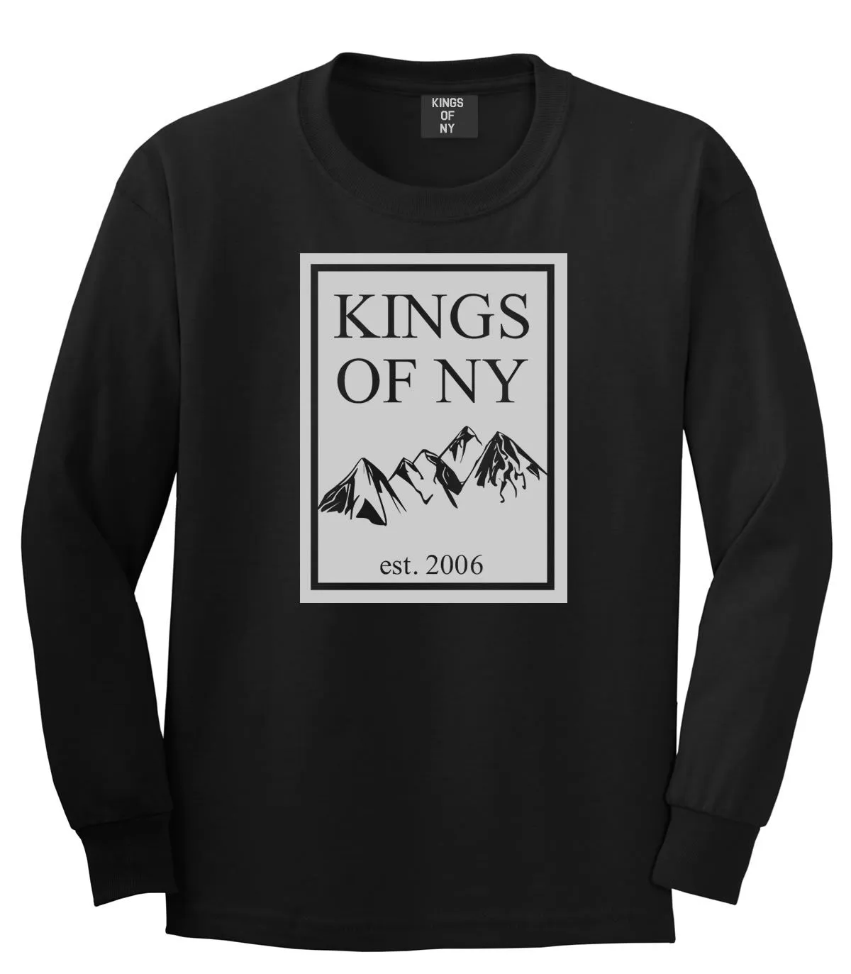 Mountain Range Est 2006 Long Sleeve T-Shirt