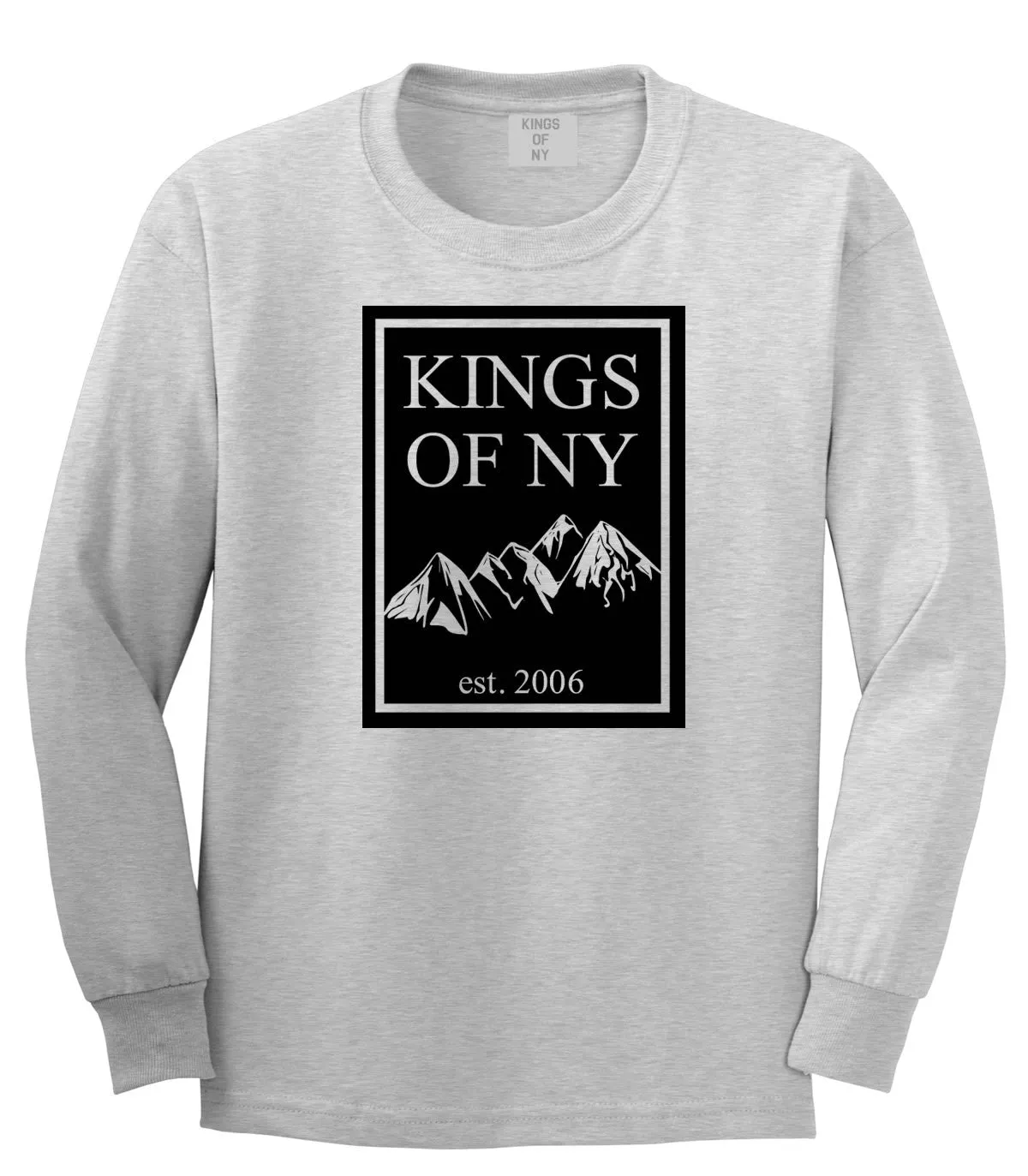 Mountain Range Est 2006 Long Sleeve T-Shirt