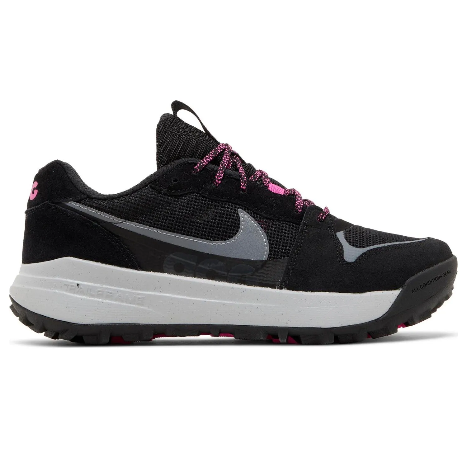 Nike ACG Lowcate 'Black Gray Hyper Violet', Black