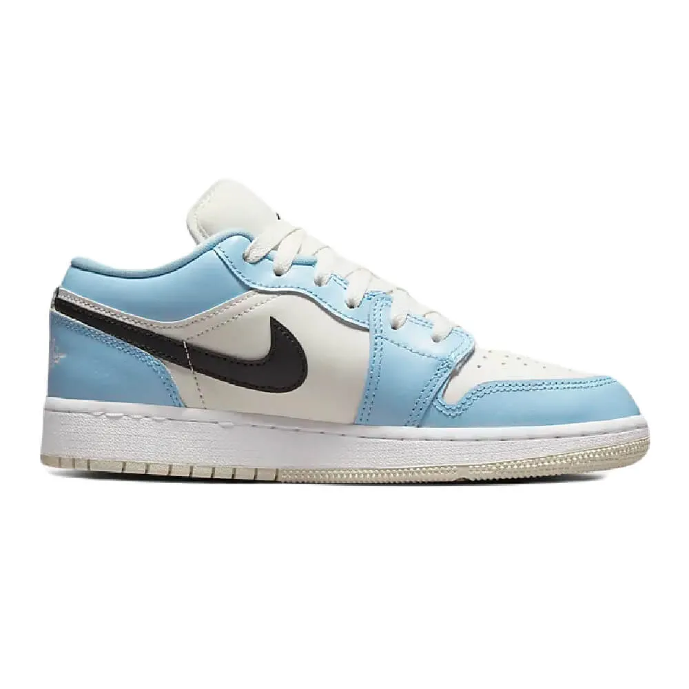 Nike Air Jordan 1 Low OG sneakers, black/blue/beige