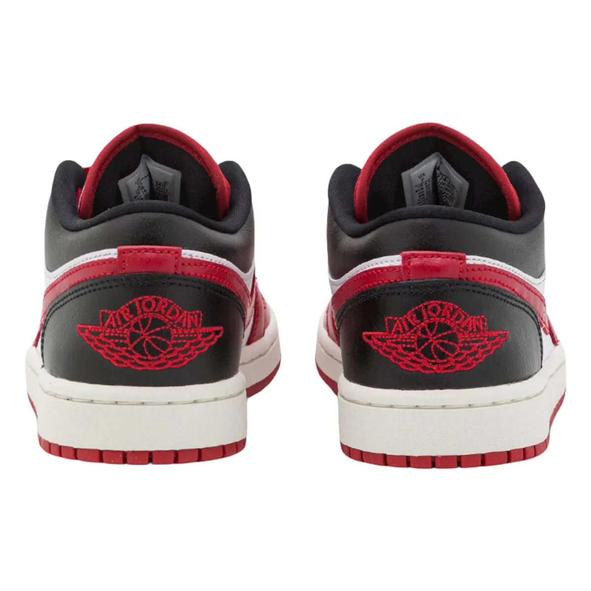 Nike Air Jordan Wmns Air 1 Low sneakers, white/red/black