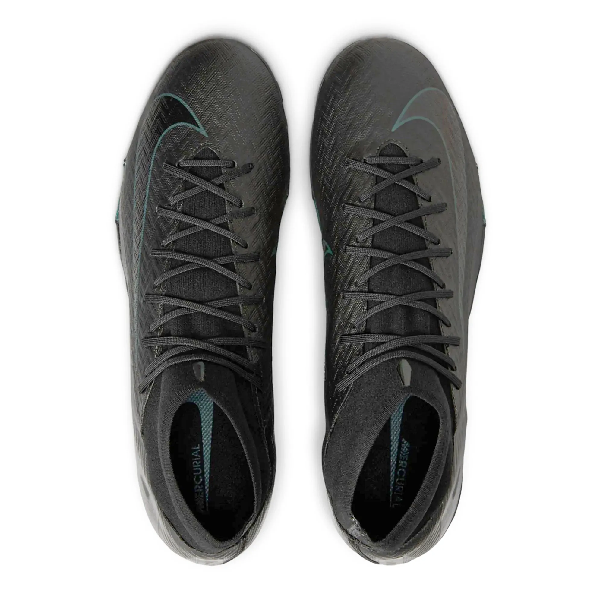 Nike Zoom Superfly 10 Academy Turf Soccer Shoes (Black/Deep Jungle)