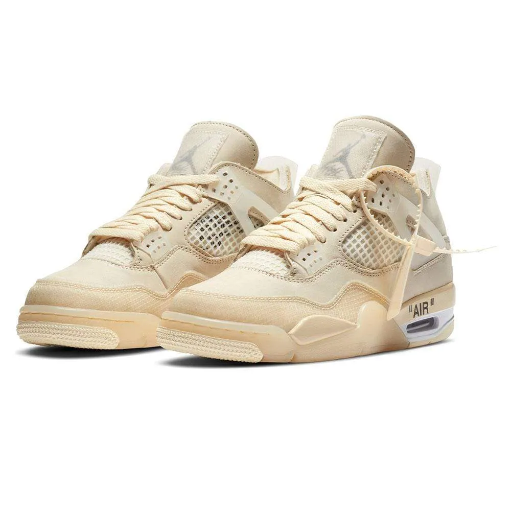 OFF-WHITE x Wmns Air Jordan 4 SP 'Sail'