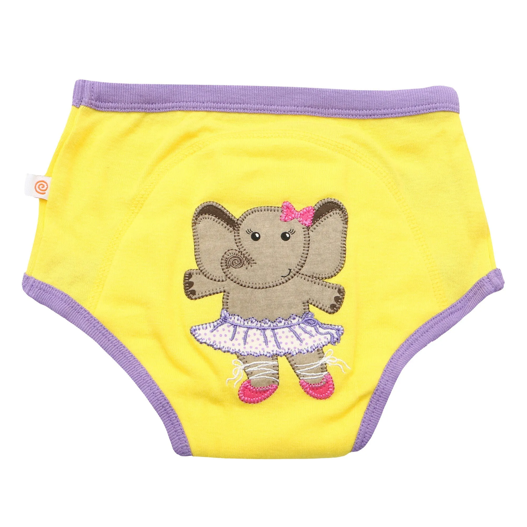 Organic Cotton 3 Piece Potty Training Pants - Ballerina Gals