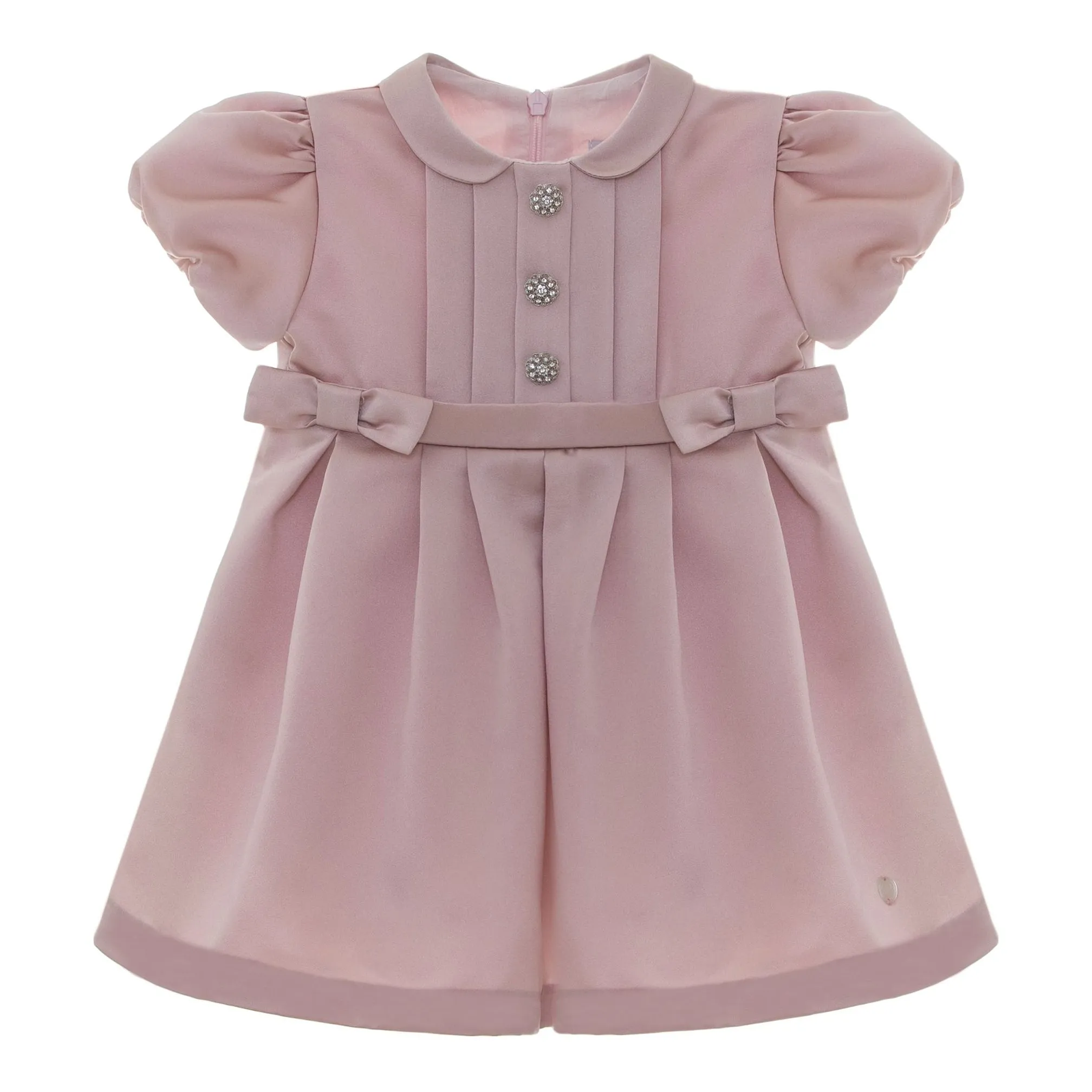 Patachou Baby Girls Pink Satin Dress