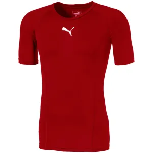 Puma Liga Baselayer Ss Men's T-Shirt Red 655918 01 Xl