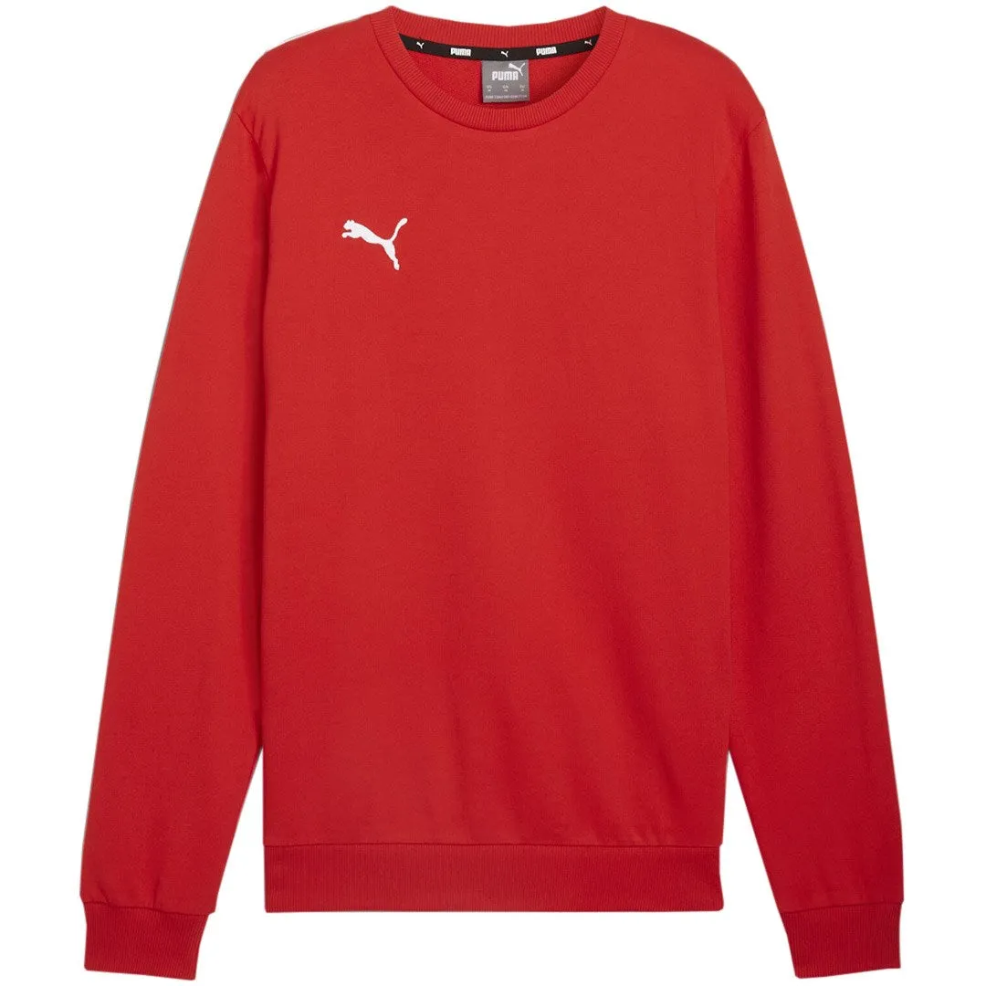 Puma Team Goal Casuals Crew Neck Sweat Red 658592 01 Xl