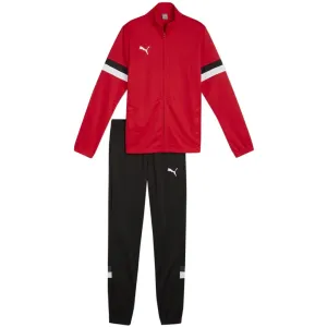 Puma Team Rise Red-Black Tracksuit For Kids 658655 01