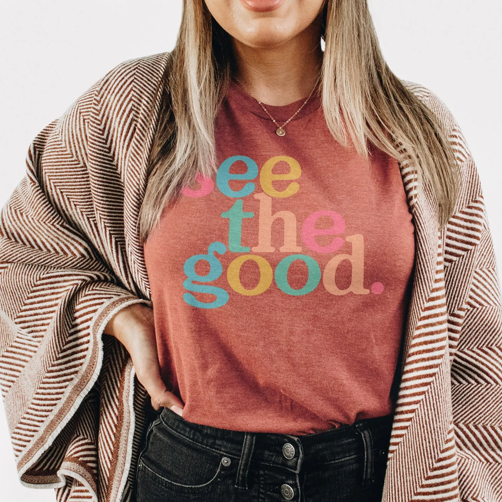 See The Good Tee Shirts For Women - Christian Shirts for Women - Religious Tee Shirts