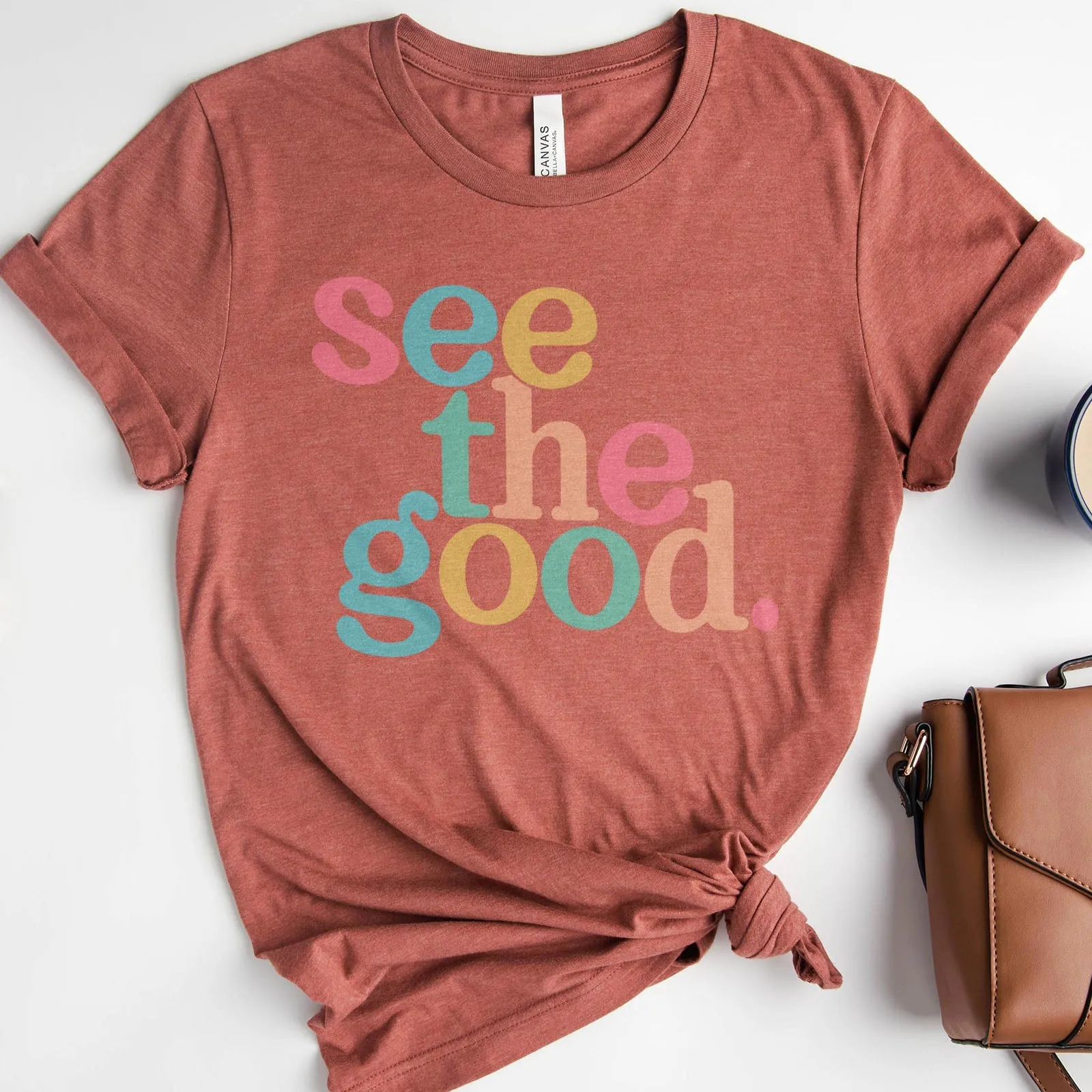 See The Good Tee Shirts For Women - Christian Shirts for Women - Religious Tee Shirts