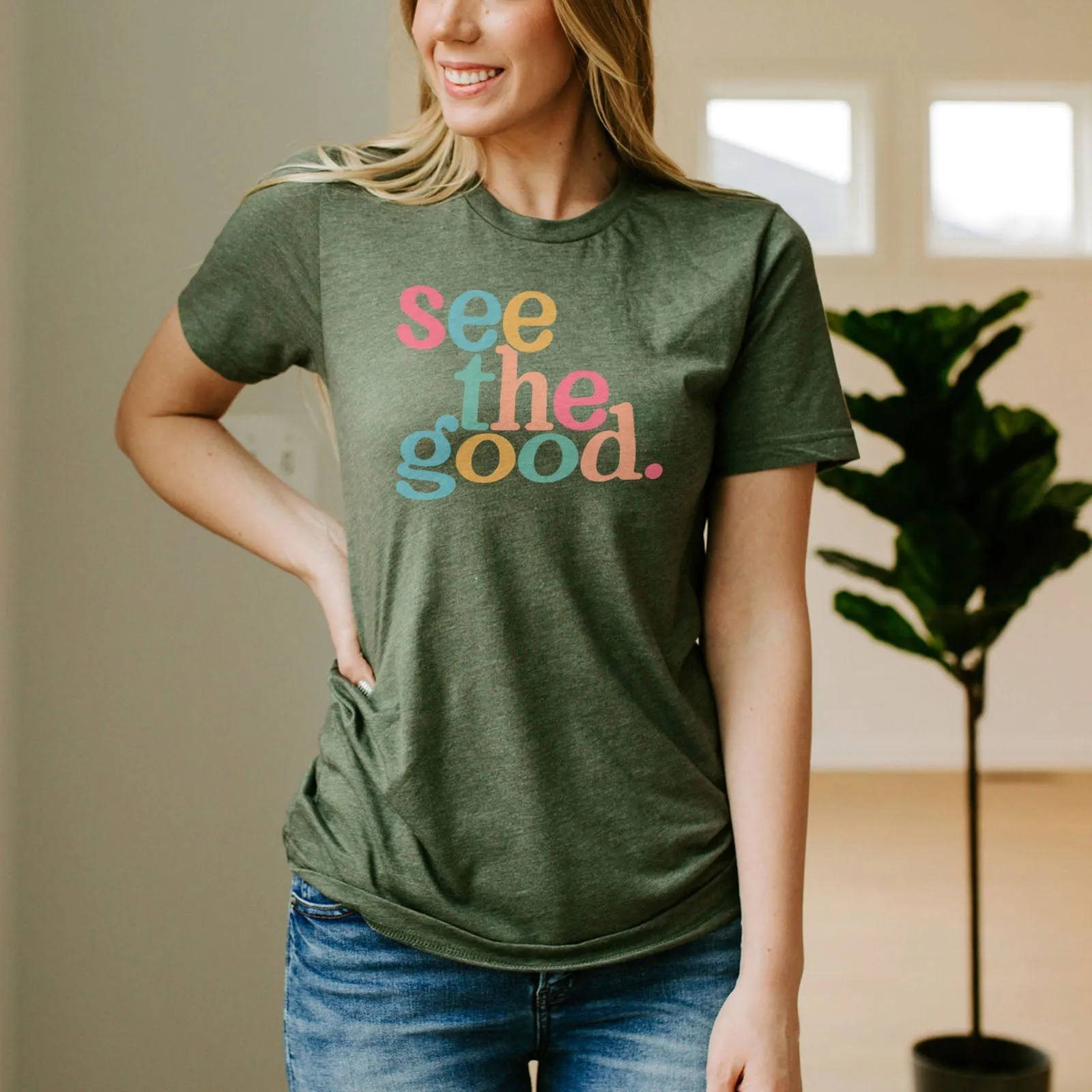 See The Good Tee Shirts For Women - Christian Shirts for Women - Religious Tee Shirts