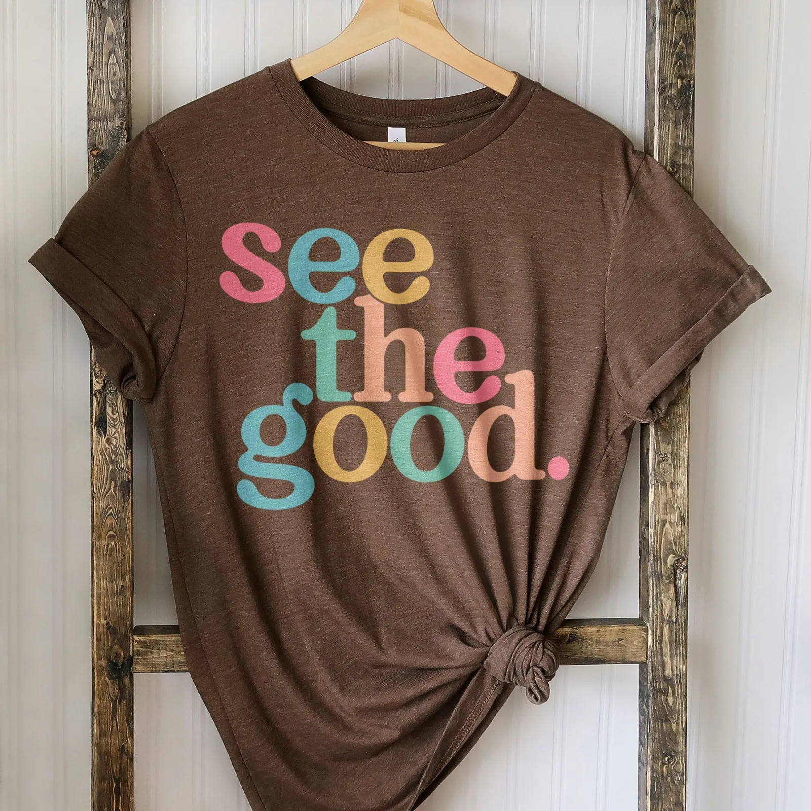 See The Good Tee Shirts For Women - Christian Shirts for Women - Religious Tee Shirts