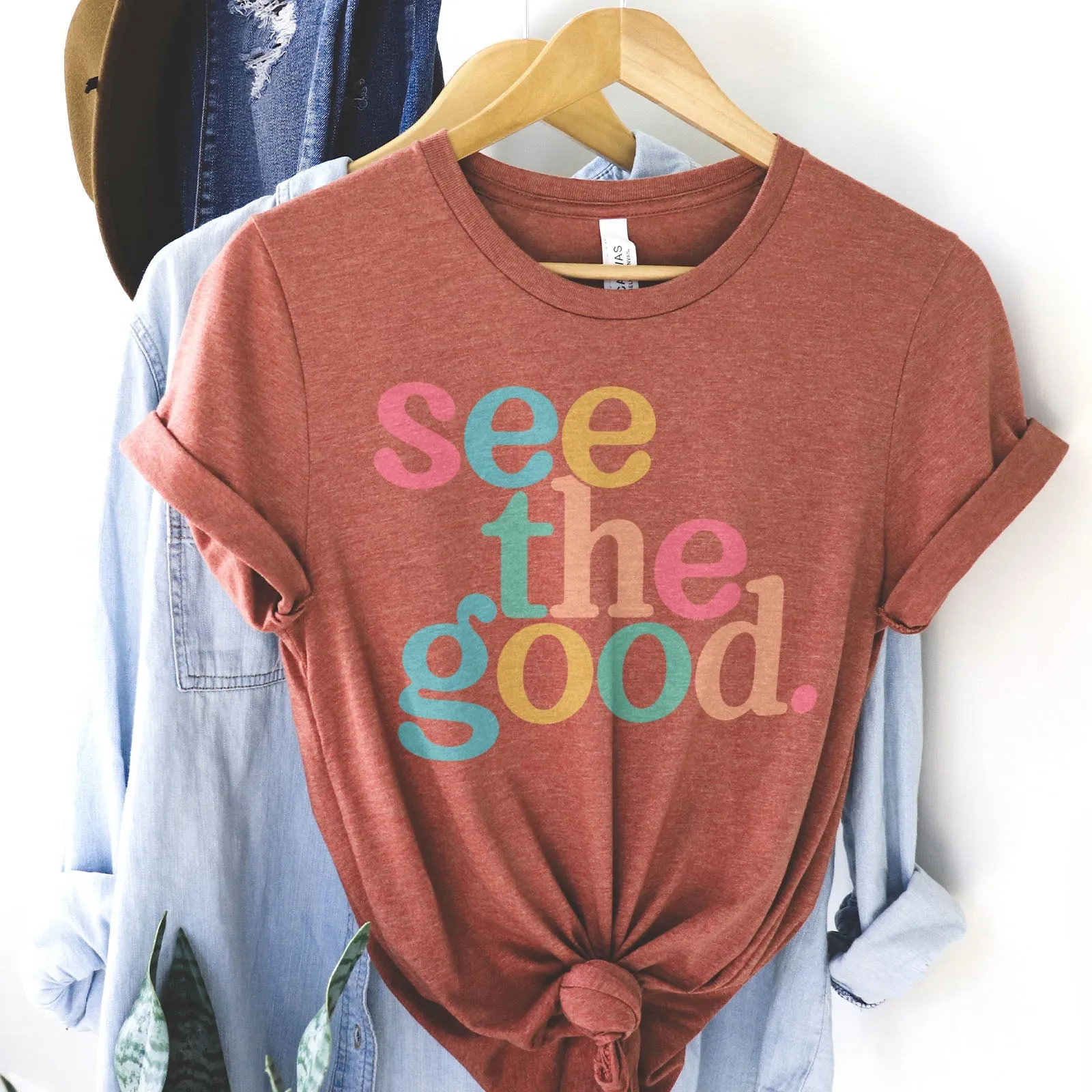 See The Good Tee Shirts For Women - Christian Shirts for Women - Religious Tee Shirts