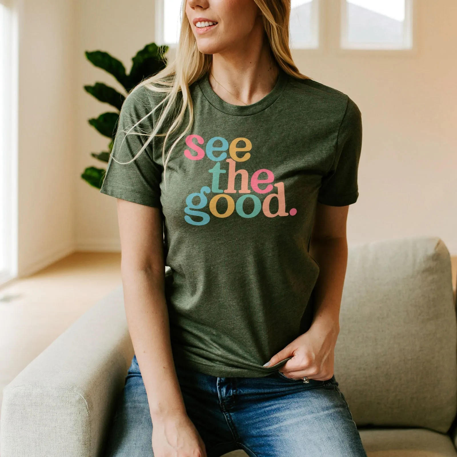 See The Good Tee Shirts For Women - Christian Shirts for Women - Religious Tee Shirts