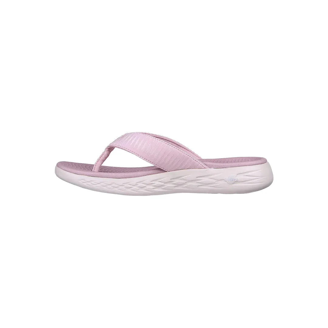 Skechers On-The-Go 600 Mauve Womens Slipper - 140701-MVE