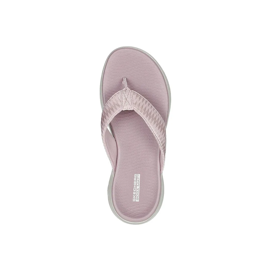 Skechers On-The-Go 600 Mauve Womens Slipper - 140701-MVE